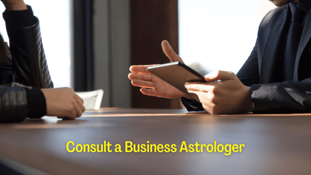 Consult a Business Astrologer