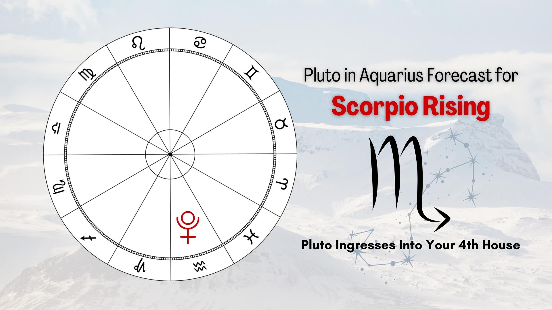 Pluto In Aquarius Forecast for Scorpio Rising
